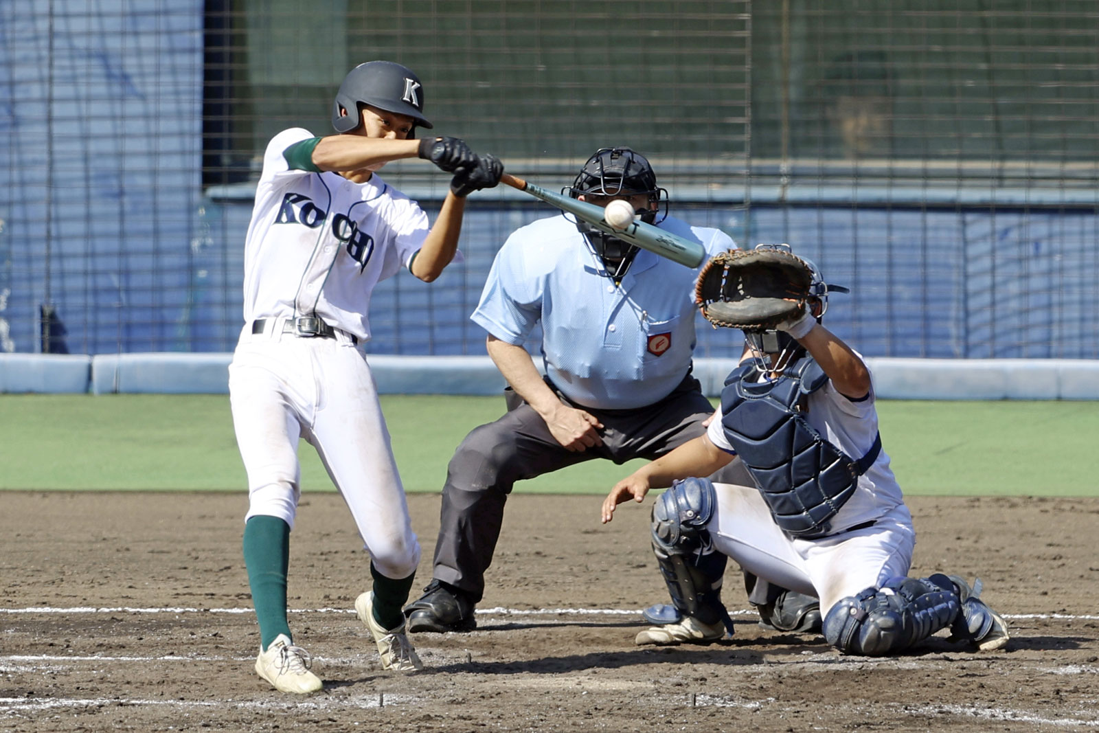 高知農10回サヨナラ負け 打線10安打 下級生も力―春季四国高校野球