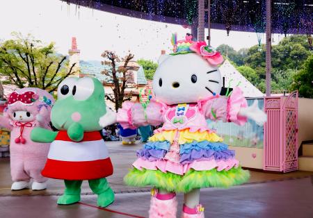 ハローキティ　根付　FOREST FAIRY フォレスト　フェアリー　愛知 駿河屋 -<中古>キティ(フォレストフェアリー) 根付け(ライトグリーン