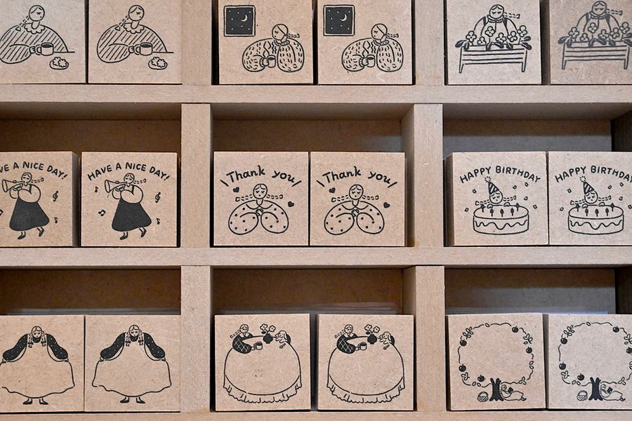 メッセージとマールちゃん。スタンプと一緒に気持ちも載せて